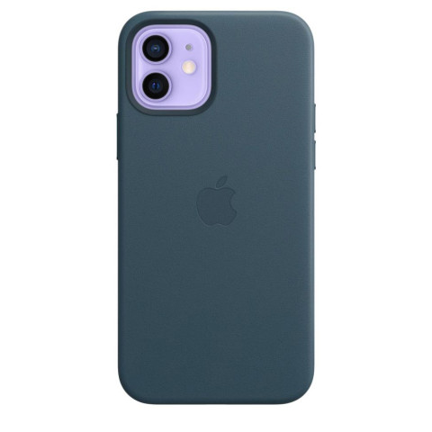 Чохол Leather Case with MagSafe для Iphone 12 mini Baltic Blue Чохол Leather Case with MagSafe для Iphone 12 mini Baltic Blue